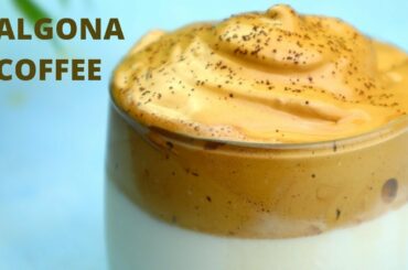 Dalgona Coffee  ll How To Make Dalgona Coffee ll Dalgona coffee without mixer