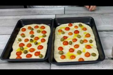 Italian Focaccia Bread Home Edition