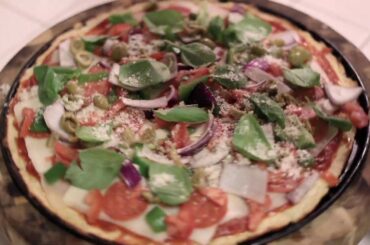 Tisa’s “Low Carb” Pizza