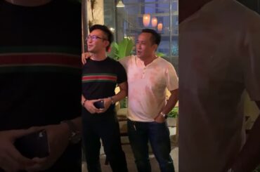 Alan Vo Ford & friends eating and singing together before the Corona Virus outbreak in Asia