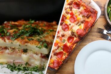 How To Bake Lasagna 4 Ways • Tasty Recipes