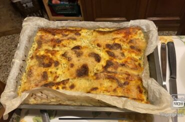 Cook w/Me: Italian Pesto Lasagna