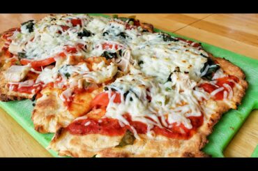 No Yeast Flatbread Pizza Dough Recipe