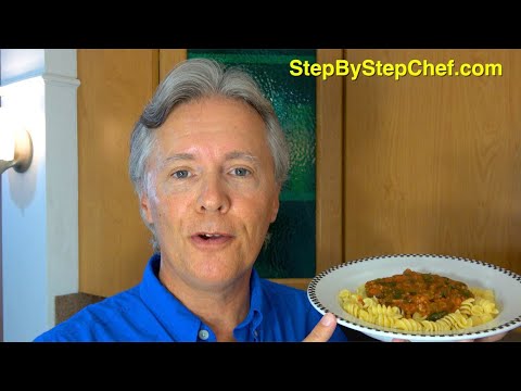 Easy Spaghetti and Meat Sauce Pasta Recipe — StepByStepChef.com Easy Spaghetti and Meat Sauce Pasta Recipe -- StepByStepChef.com