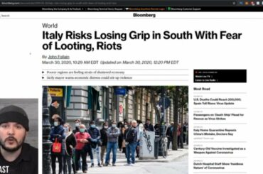 Italy Braces For Food Riots Dispatches Police, Countries Are Hoarding Food