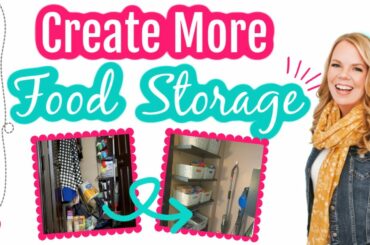 How to Create More Food Storage