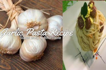 EASY GARLIC PASTA RECIPE (SWAK SA BUDGET) Home Quarantine Recipe