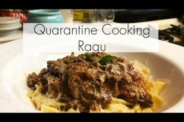 How To Make Ragu Pasta Sauce - Quarantine Cooking With Vince