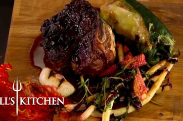 Gordon Ramsay Loving The Food! | Hell's Kitchen | Part One