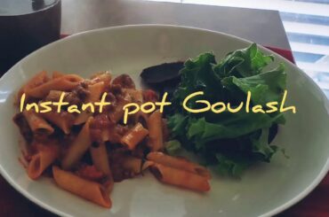 Instant pot - Goulash recipe