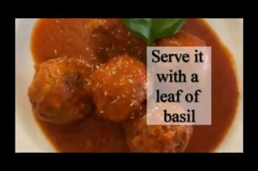 Meatballs in Pizzaiola Style - Recipe by Eat&Walk Italy