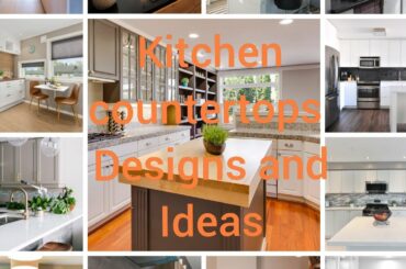 Kitchen countertops designs material/countertop colours ideas/Modern Nano white kitchen designs 2020