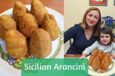 SICILIAN ARANCINI RECIPE| Ricetta Arancini siciliani (English subtitles)
