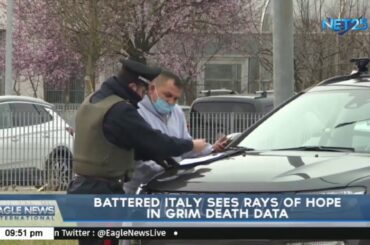 Battered Italy sees rays of hope