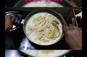 White Cream Italian Pasta - Simple Dish with great taste