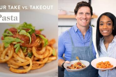 Jon & Vinny's Puttanesca Recipe At Home - Our Take Vs. Takeout | Goop