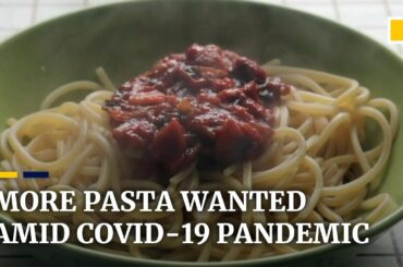 Coronavirus panic buying boosts pasta production in Italy
