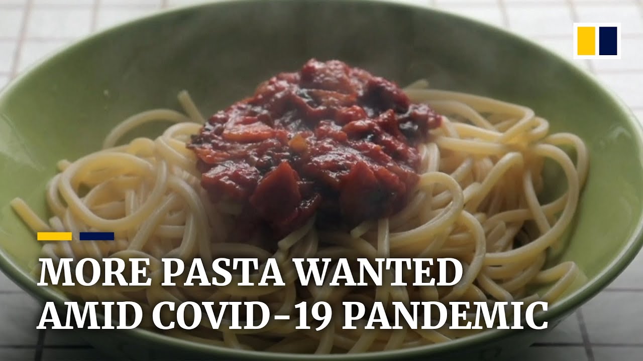 Coronavirus panic buying boosts pasta production in Italy Coronavirus panic buying boosts pasta production in Italy