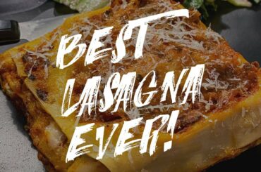 Best Lasagna Ever! Easy Authentic Italian Recipe