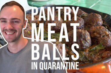 Pantry meatballs: cooking with what you've got