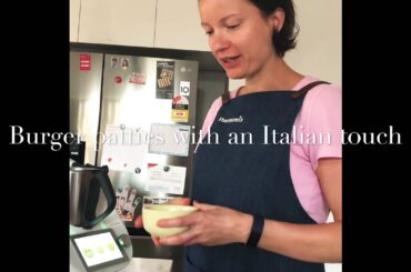 Burger 🍔 patties with an Italian touch