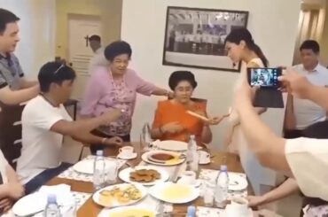 Francis leo Marcos Dinner with imelda marcos