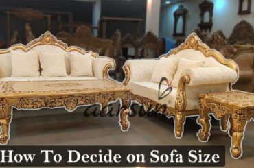 #247 Discussing the Living Room Size with Sofa Dimensions @Aarsun - Crafted in India