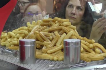 Europe Best Sweet Street Food  Strudel Crepes Churros  Kurtos Kalacs  Italy Street Food