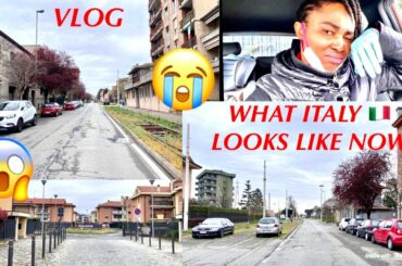 DESERT STREET OF ITALY! WALK WITH ME| LIFE IN QUARANTINE ITALY #staywithme#iorestoacasa