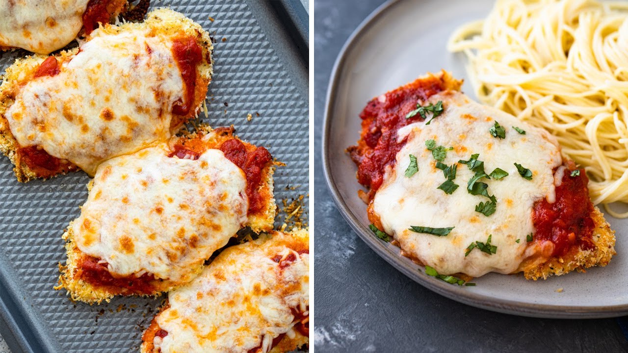 Baked Chicken Parmesan Baked Chicken Parmesan