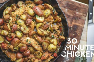 30-Minute One Pan Dinner | Chicken Scarpariello