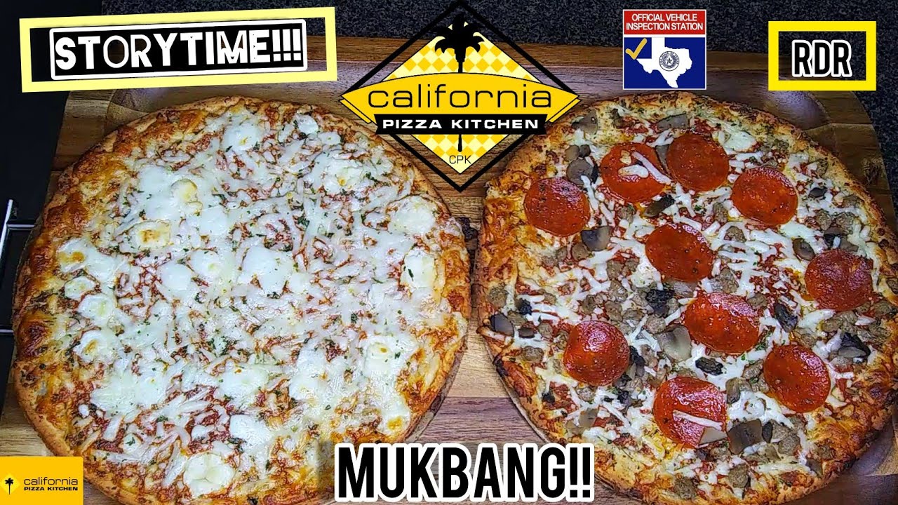 California Pizza Kitchen Mukbang|STORYTIME!!! California Pizza Kitchen Mukbang|STORYTIME!!!