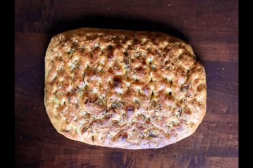 Quarantine Focaccia-No Knead | Christine Cushing