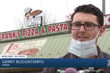 We're Open Baltimore: Frank's Pizza and Pasta