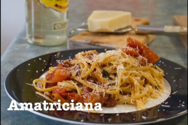 Easy Amatriciana | #stayhome | Italian Amatrice pasta
