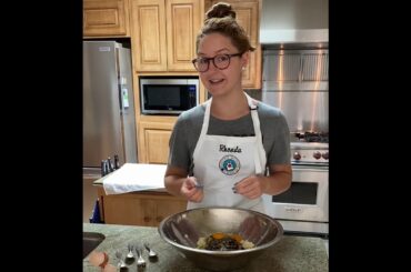 Tuscan Women Cook's Arianna Moldovan Prepares a Potato Tart