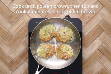 Parmesan Zucchini Fritters | Recipe by Chef Dale MacKay | Taste of Italy