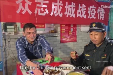 Serbian residents make hometown food for Chinese community workers in E China