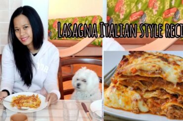 LASAGNA CLASSIC RECIPE(ITALIAN STYLE)