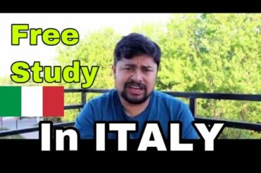 Italy student visa free Education,Accommodation & food | Study in Italy for free