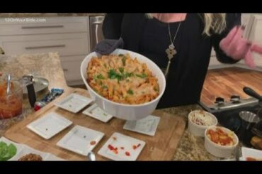 Quarantine Cooking: Supreme Pizza Pasta Bake