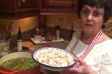 Cucina Della Nonna (Nonna's Kitchen) - Part 2 - Italian Chicken Noodle Soup