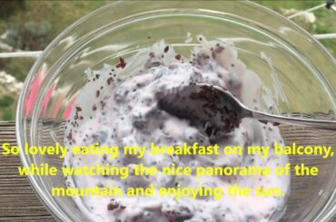 Eating on my Balcony Italy | Living on my Balcony Italy is like Living in Nature | Loner Lifestyle