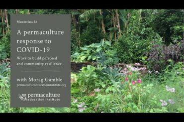 Masterclass 23: A Permaculture Response to COVID-19 with Morag Gamble