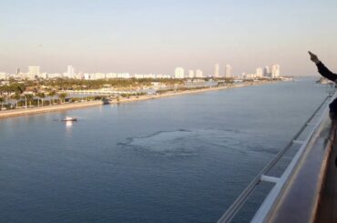 Carnival Victory last trip from Port of Miami.