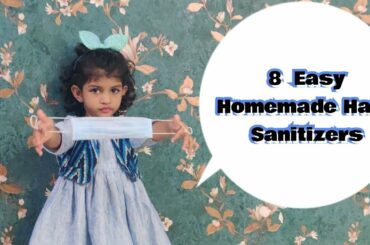 8  Easy Homemade Hand Sanitizer Recipes!  #corona #precautions #be_safe #be_responcible_citizen