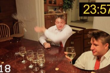 STEVEWILLDOIT 24 GLASSES OF WINE IN UNDER 30 MINUTES CHALLENGE! (Deleted Video)