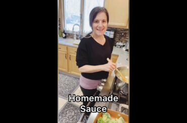 Easy recipe to cook during quarantine- Homemade Sauce- Click SUBSCRIBE!