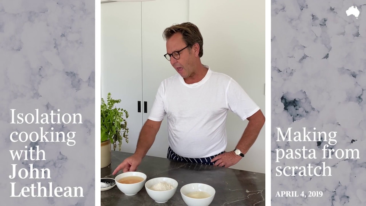 Isolation cooking: making pasta from scratch Isolation cooking: making pasta from scratch