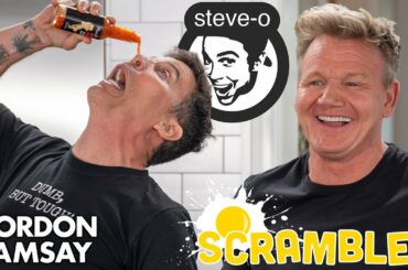 Steve-O Shocks Gordon Ramsay While Making A Southwestern Omelette | Scrambled